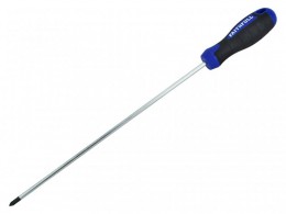 Faithfull Pozidriv Soft Grip Screwdriver 2pz x 250mm Long Reach £4.19